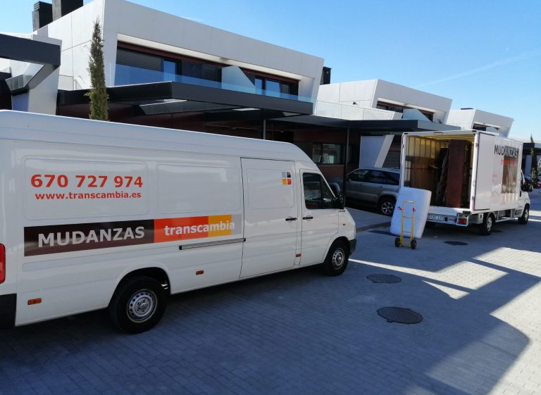 Carga de mudanza directamente al guardamuebles 