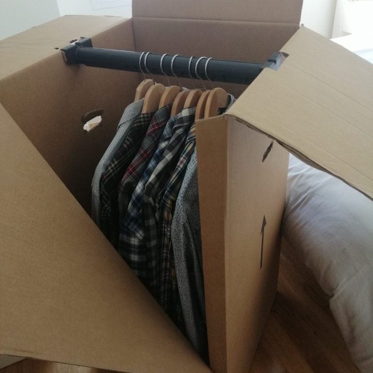 Armarios portátiles de mudanza en Madrid 